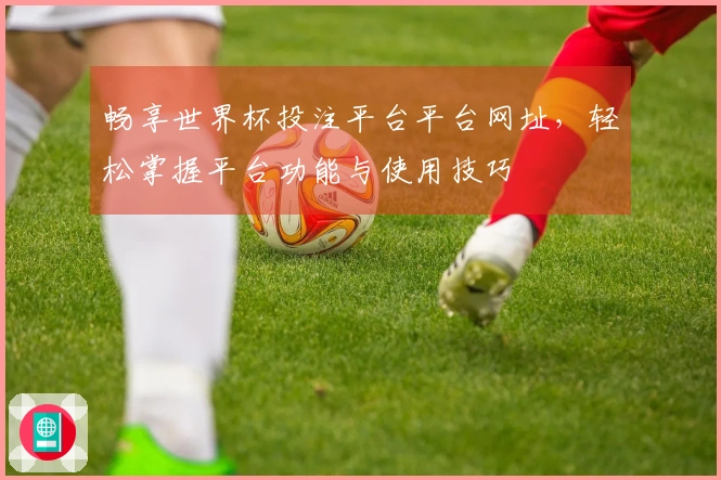 畅享世界杯投注平台平台网址，轻松掌握平台功能与使用技巧