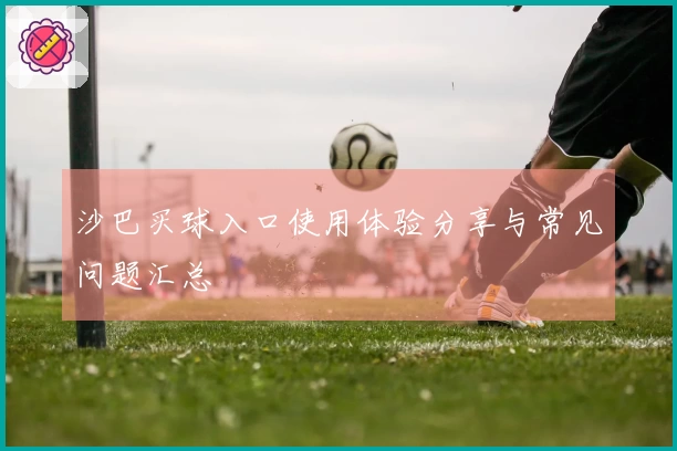 沙巴买球入口使用体验分享与常见问题汇总