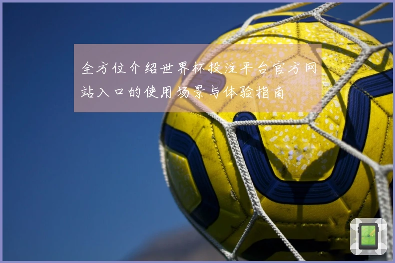 全方位介绍世界杯投注平台官方网站入口的使用场景与体验指南