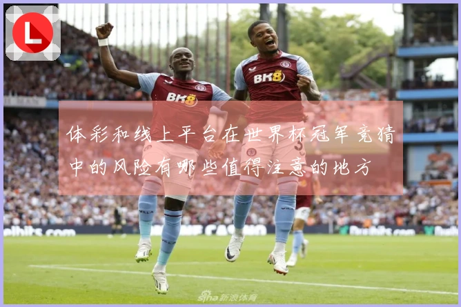 体彩和线上平台在世界杯冠军竞猜中的风险有哪些值得注意的地方