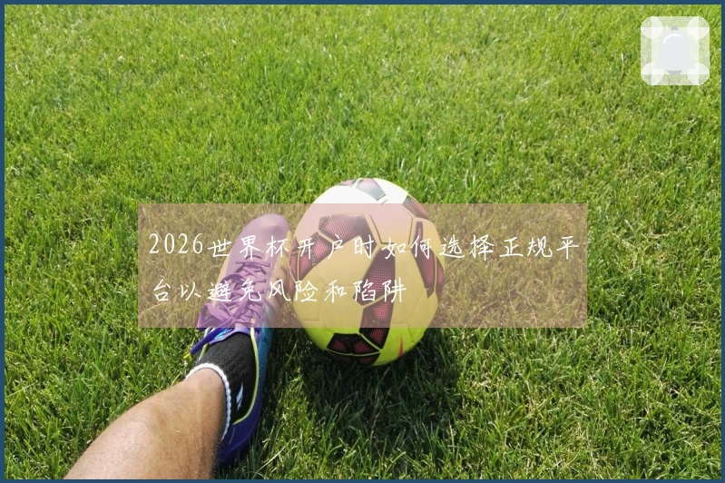 2026世界杯开户时如何选择正规平台以避免风险和陷阱